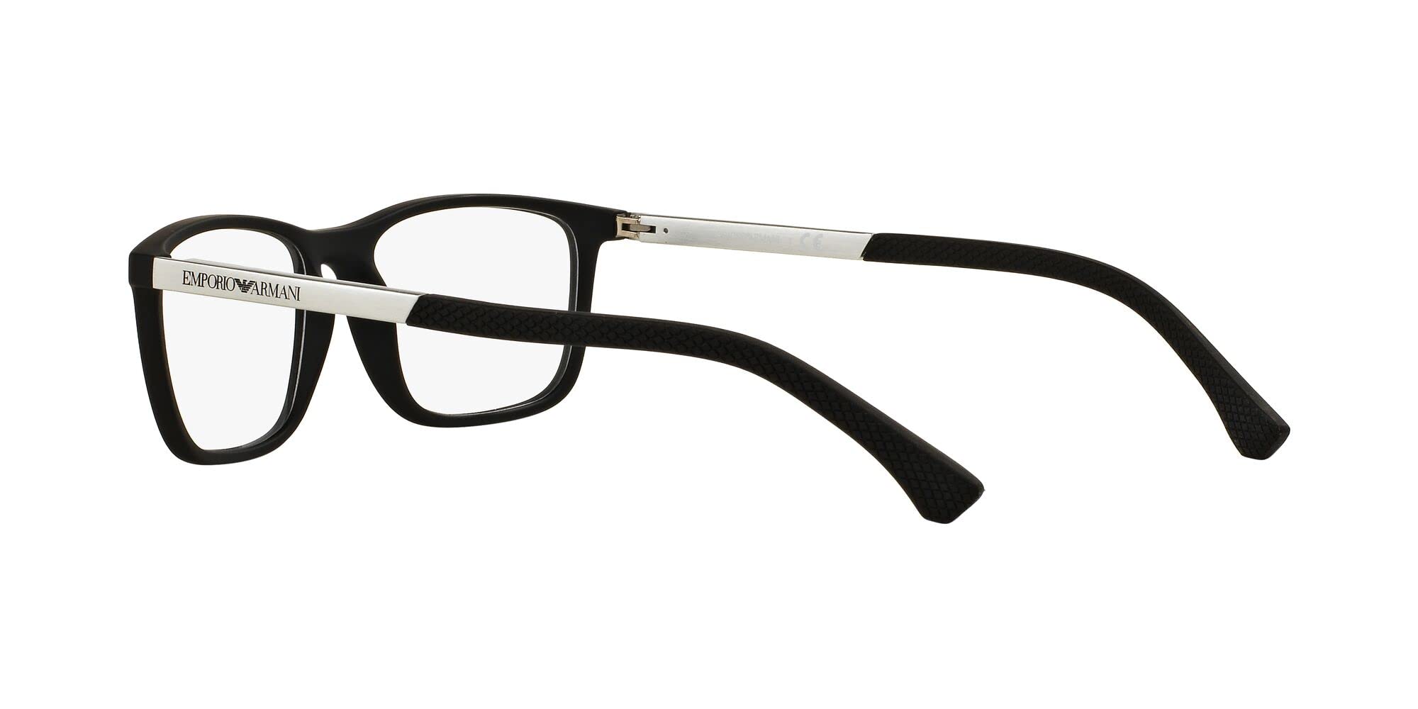 Emporio Armani EA3069 Men's Rectangular Polarized Sunglasses UV Protection - Perfect for Driving, Beach & Outdoor Activities
