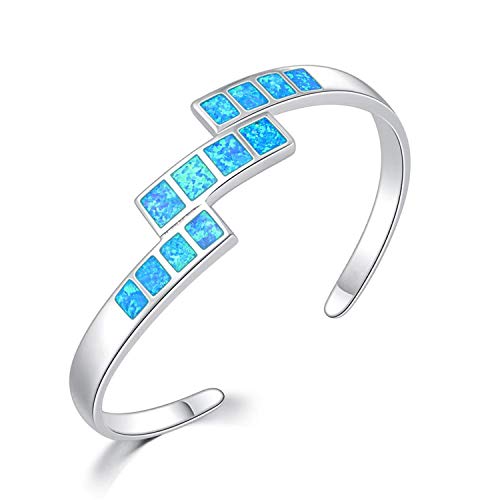 cuff bracelet-blue