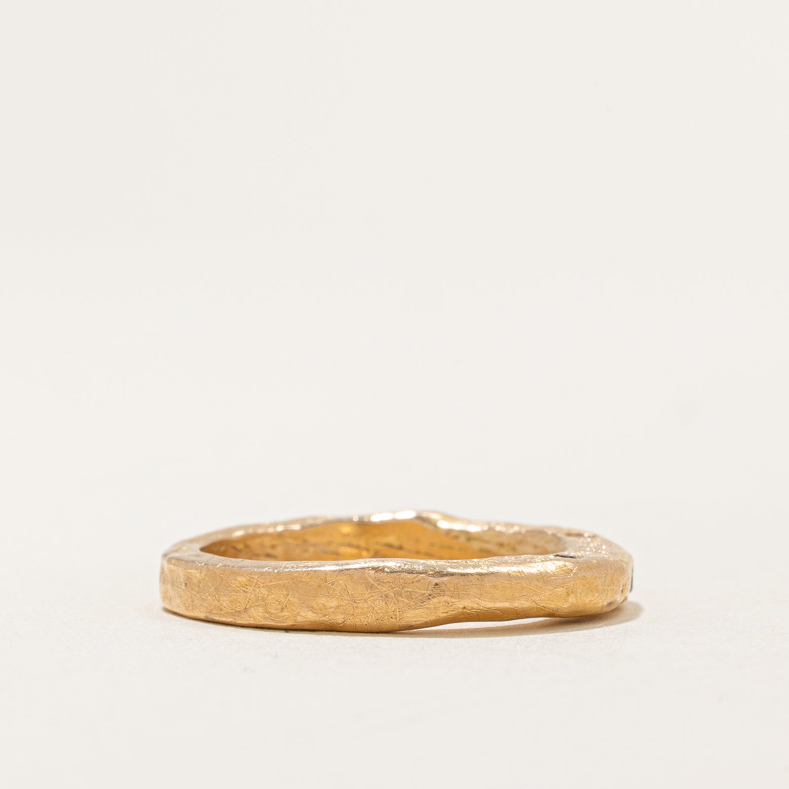 0.05ctw Scattered Diamond Abstract Ring for Women - Size 6.5 | Elegant Stackable Band for Everyday Wear & Special Occasions