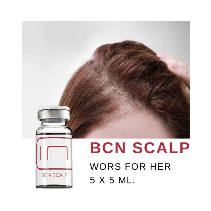 BCN Scalp 5 x 5ml Hair Growth Treatment Serum - Professional Scalp Care Solution for Thicker, Healthier Hair | Perfect for Daily Hair Regimen & Scalp Nourishment