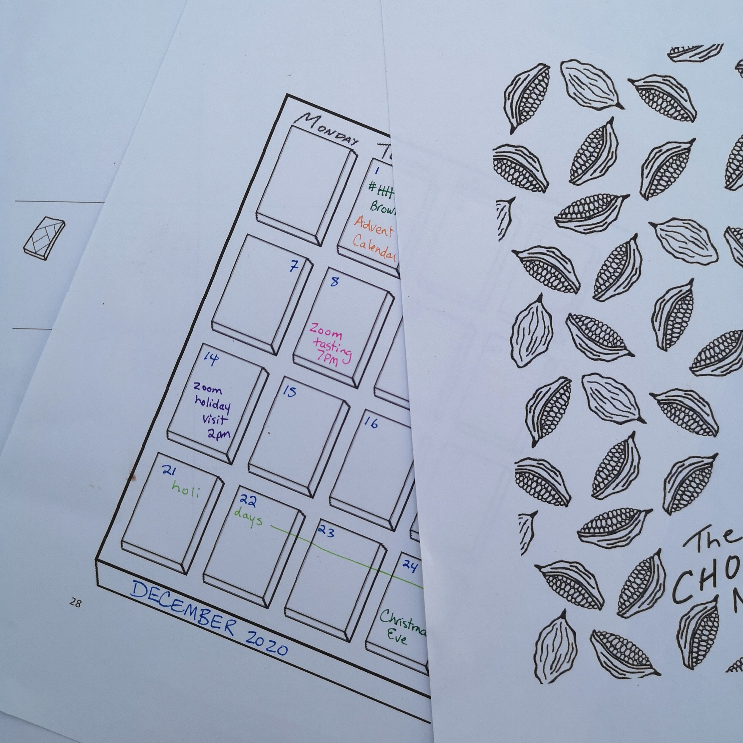 Premium Chocolate-Themed Notebook - Elegant Journal for Writing, Sketching & Gifting - Perfect for Chocolate Lovers, Students & Office Use