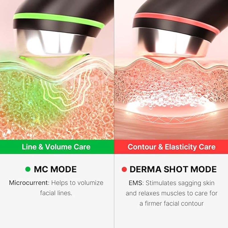 Medicube Age R Booster Pro - 6-in-1 Anti-Aging Facial Treatment Device for Wrinkles & Firming | At-Home Skincare Routine & Spa Treatment
