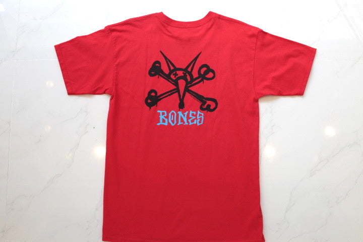 Powell Peralta Rat Bones Graphic T-Shirt - Vintage Skateboard Design for Men - Perfect for Skateboarding, Concerts & Casual Wear
