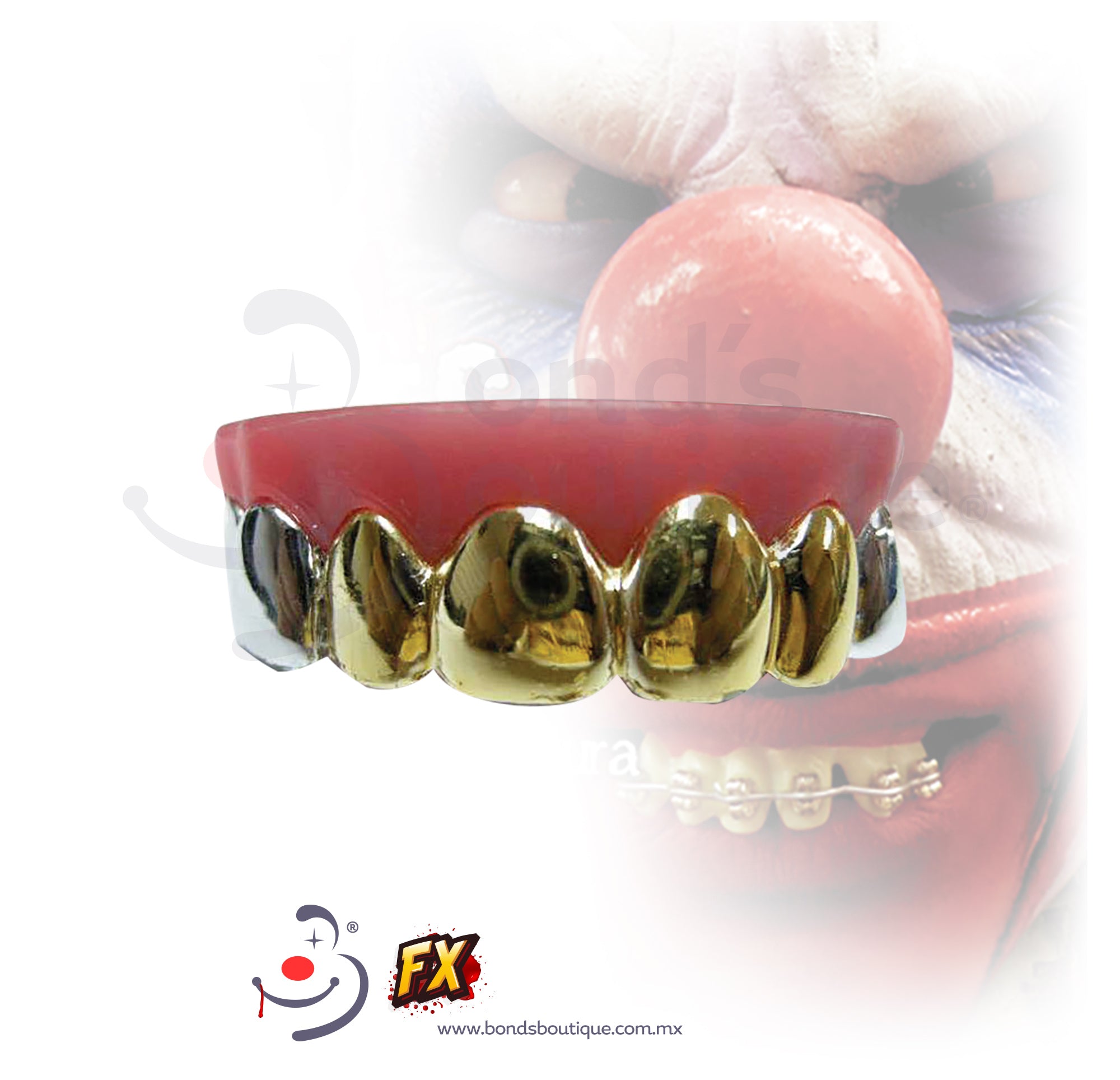 Premium False Teeth Dentures - Natural Looking Comfort Fit for Daily Wear & Cosplay - Perfect for Halloween, Costume Parties, and Dental Replacements