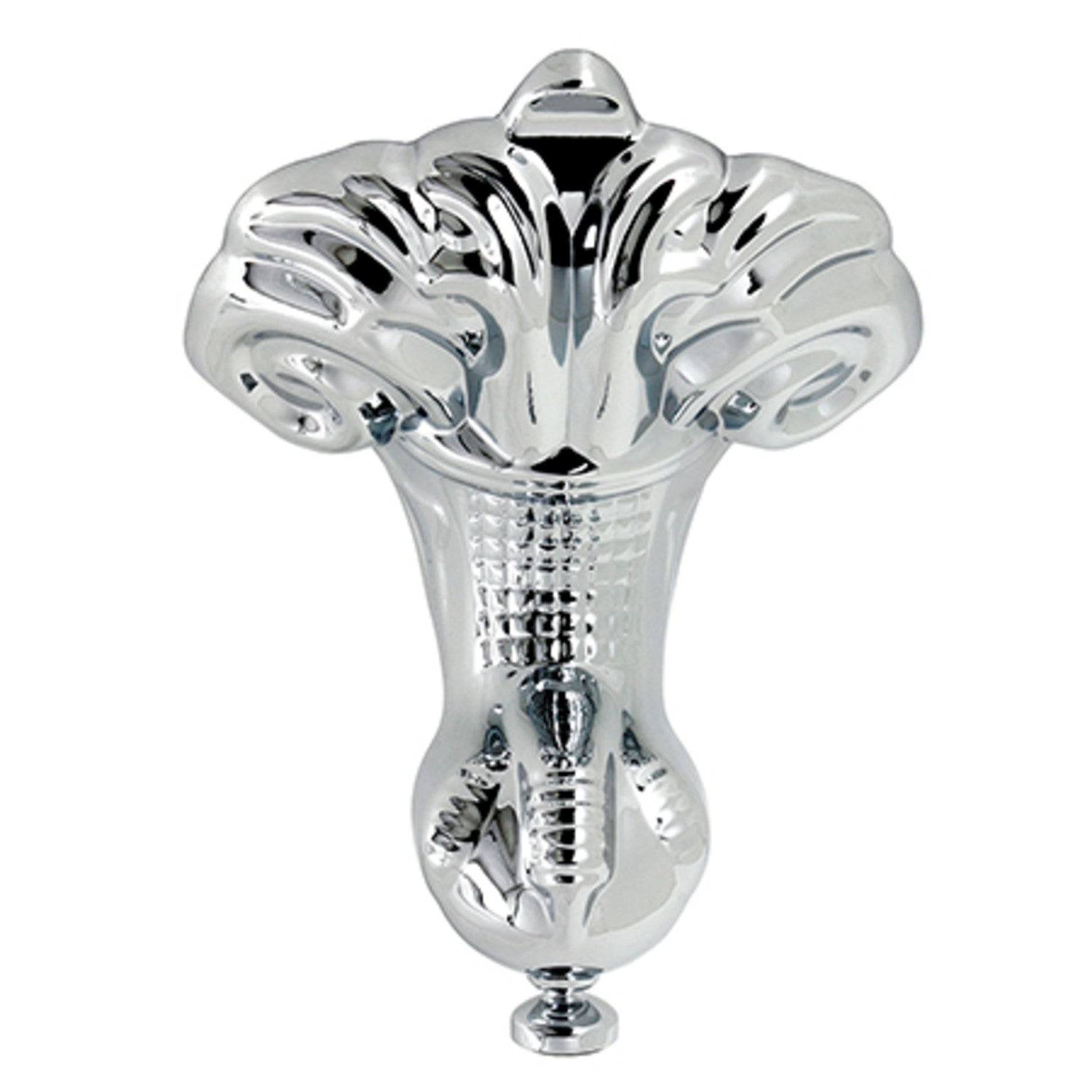 Aqua Eden VFMHJN1 4-Piece Eagle Claw Aluminum Tub Feet Set - Polished Chrome Finish for Bathtub & Spa Support - Durable & Stylish Bathroom Upgrade