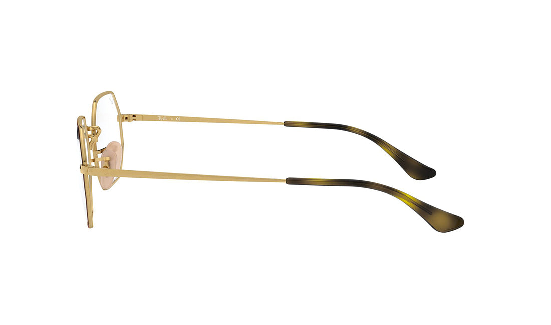 RayBan 0Rx6456 Sunglasses - Polarized Aviator Style for Men & Women - UV Protection for Driving, Travel & Outdoor Activities