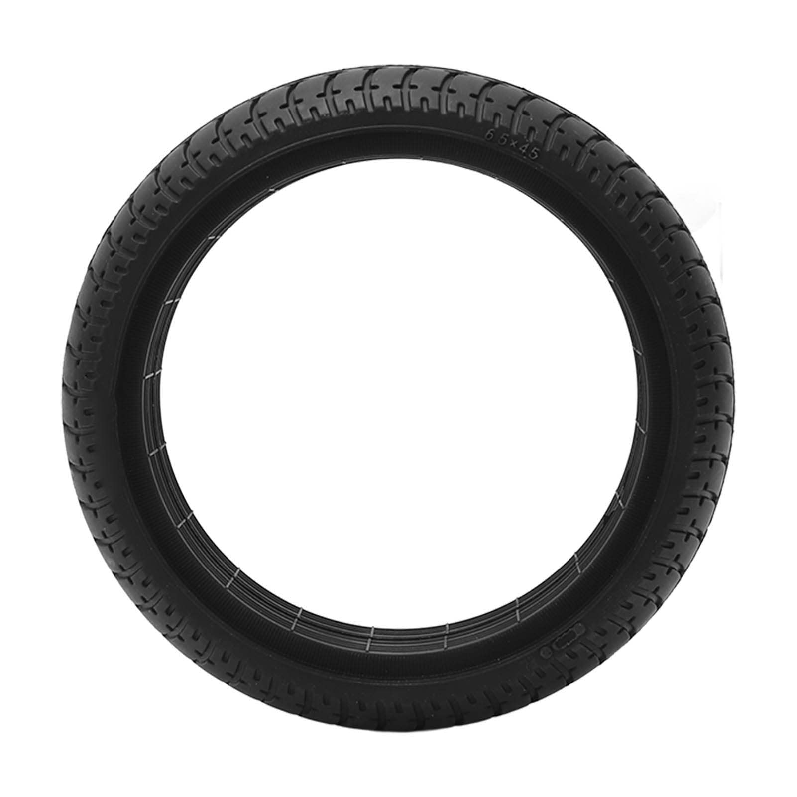 BigKing 6.5x45 Electric Scooter Tire - Durable Solid Rubber Replacement Tire for All Terrain Roads | Impact Resistant for Commuting, Off-Road & Urban Riding