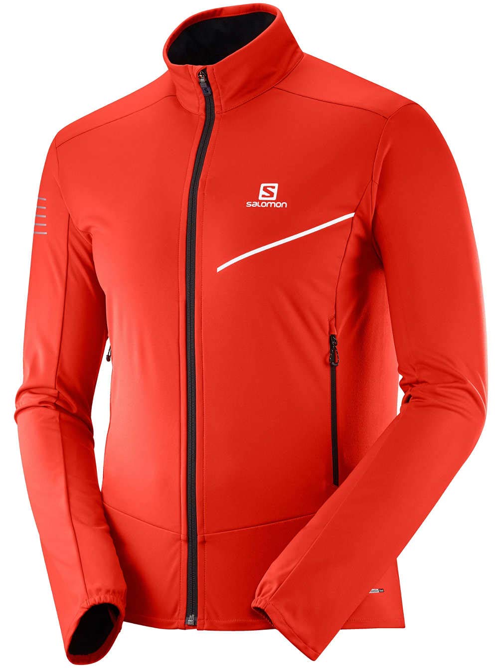 Salomon R Softshell Jacket for Men - Waterproof, Windproof & Breathable Outdoor Jacket - Ideal for Hiking, Running & Winter Sports