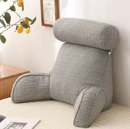 Ergonomic Back Support Cushion Pillow for Office Chair, Car Seat & Home Use - Lumbar Pain Relief & Posture Corrector