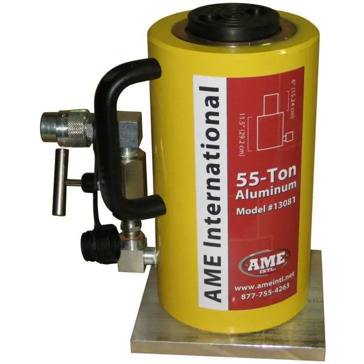 AME Deluxe 55 Ton Heavy Duty Aluminum Floor Jack - Professional Automotive Lift for Trucks, SUVs & Vehicles - Ideal for Home Garage, Auto Repair Shops & Roadside Emergencies