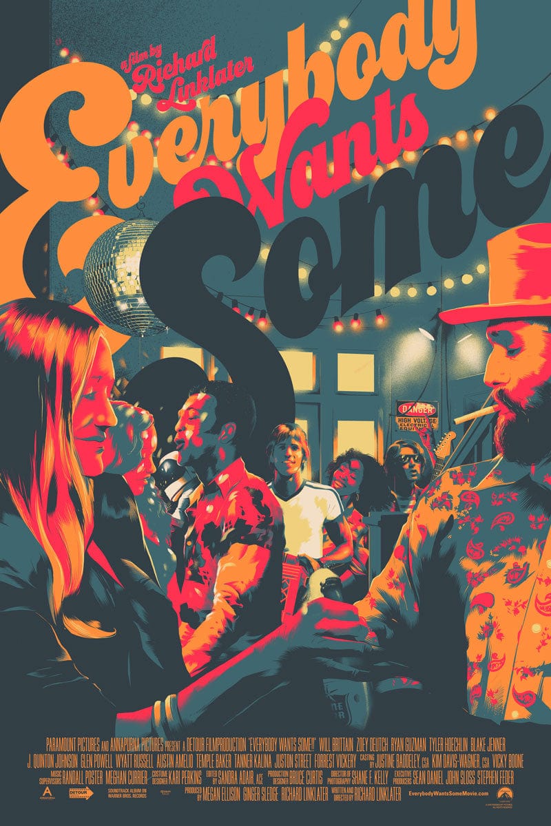 Everybody Wants Some - Classic 80s Coming-of-Age Movie DVD | Nostalgic College Comedy Film | Perfect for Movie Nights, 80s Theme Parties & Retro Film Collections