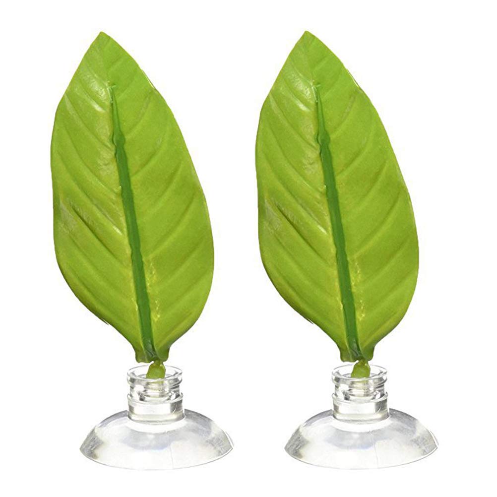 2PCS Aquarium Plants Decor - Fish Tank Landscaping for Home & Office