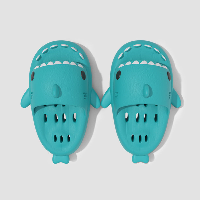 **Men's & Women's Shark Fin Beach Sandals - Comfortable Water Shoes for Swimming, Pool, and Beach Activities**