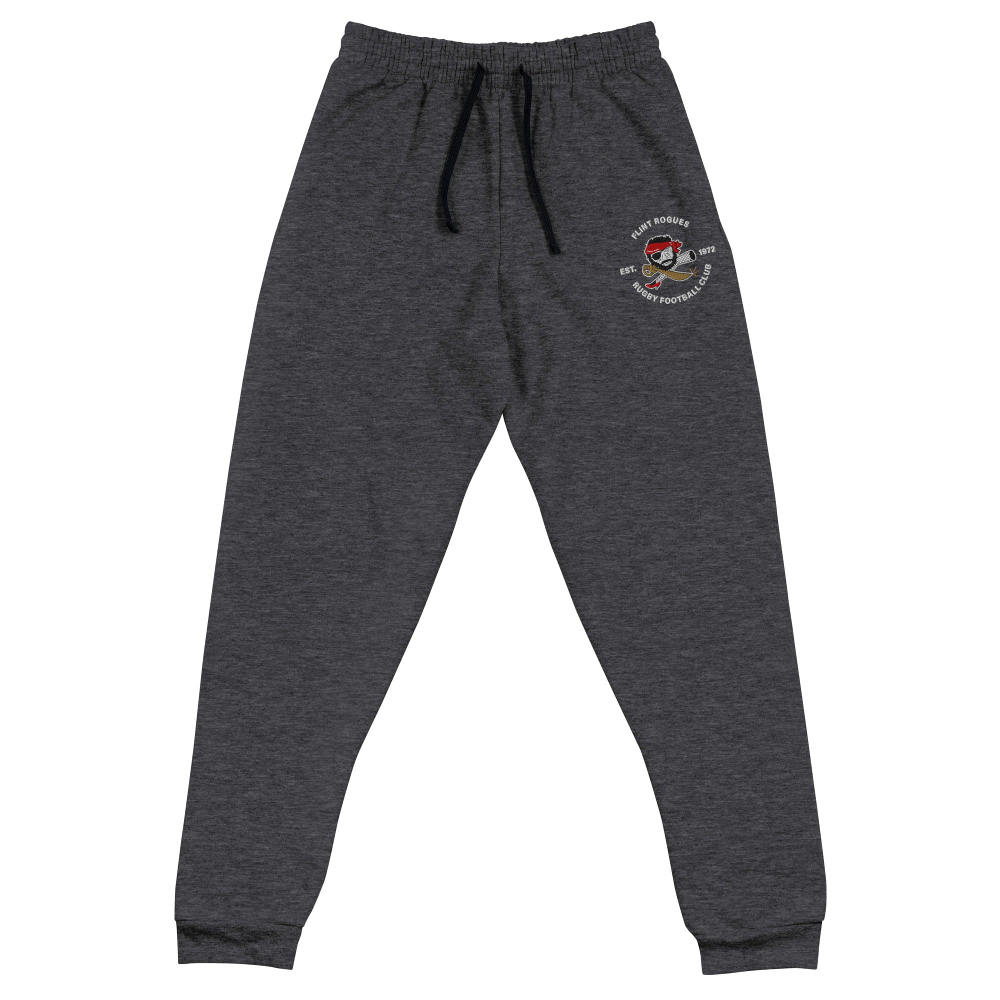 Flint Rogues RFC Jogger Sweatpants for Men - Comfortable Athletic Lounge Pants with Pockets - Perfect for Running, Gym, and Casual Wear