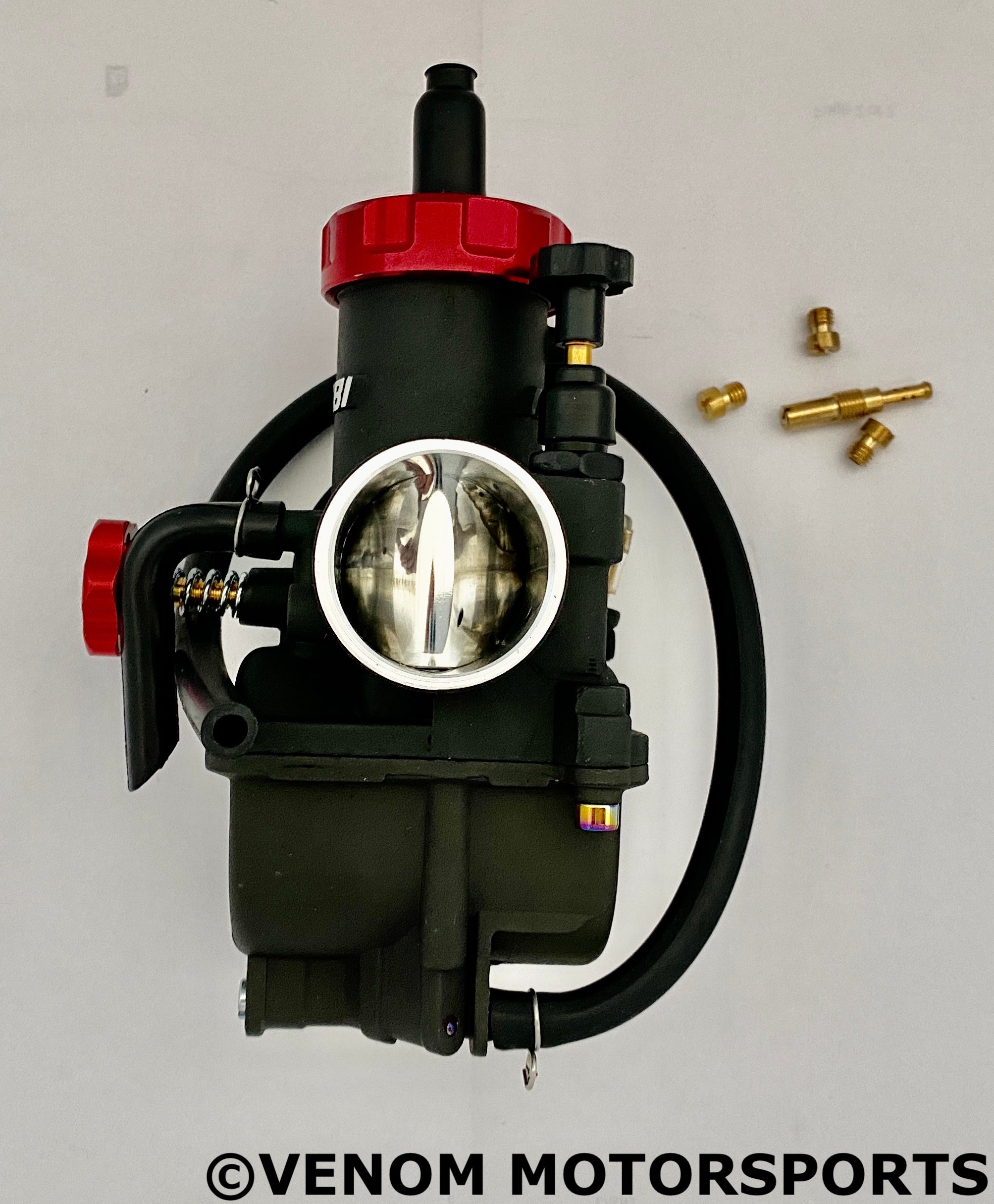 Nibbi Racing Carburetor & Intake Kit for 250cc Motorcycles - High Performance Upgrade for Dirt Bikes, ATVs & Off-Road Vehicles