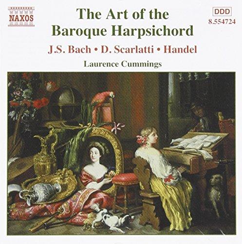 Bach Handel Cummings Baroque Harpsichord Music CD - Classical Masterpieces for Relaxation, Study & Elegant Dinner Parties