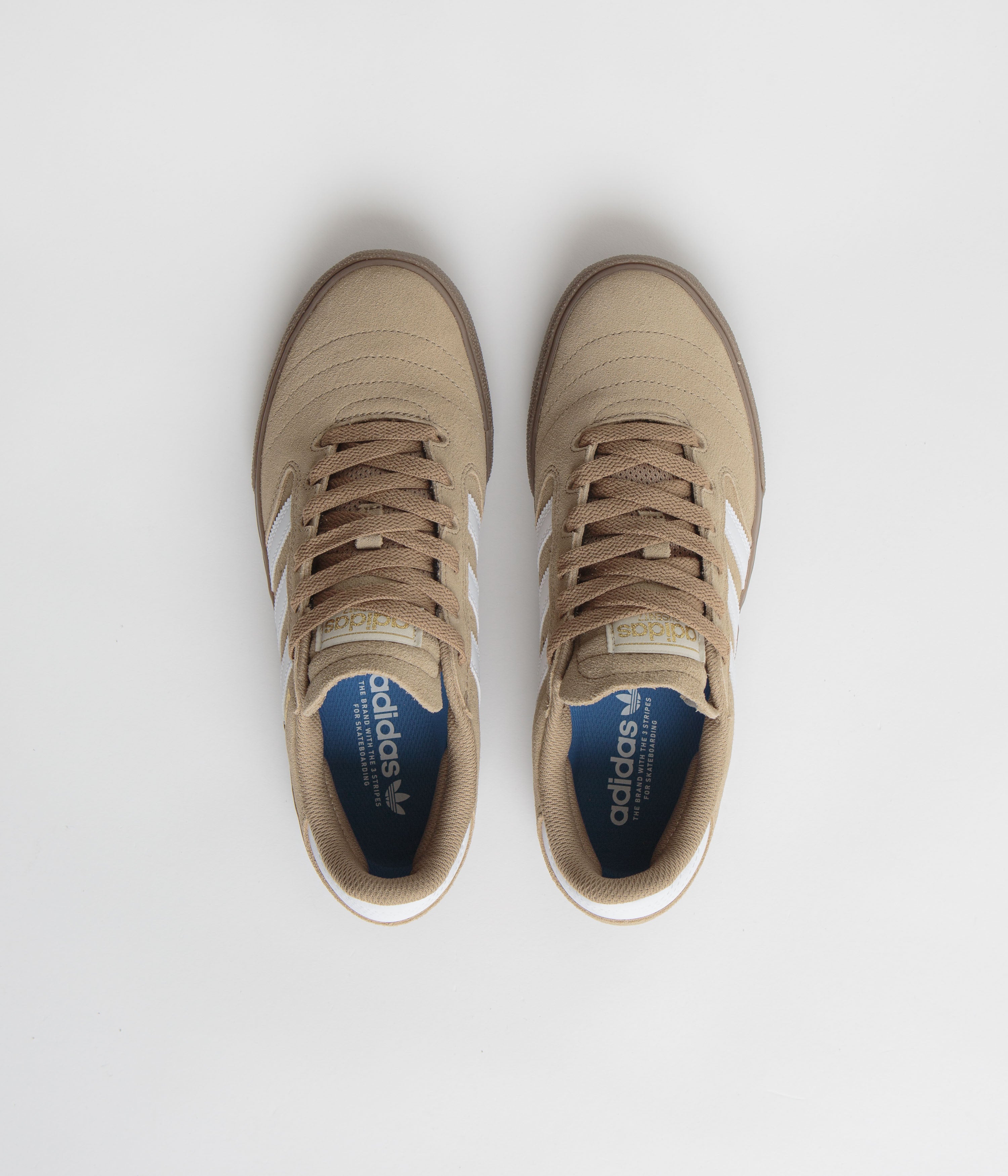Adidas Busenitz Vulc II Skate Shoes - Cardboard/Chalk White/Gold Metallic - Men's High-Performance Skateboarding Sneakers for Street Style & Urban Fashion