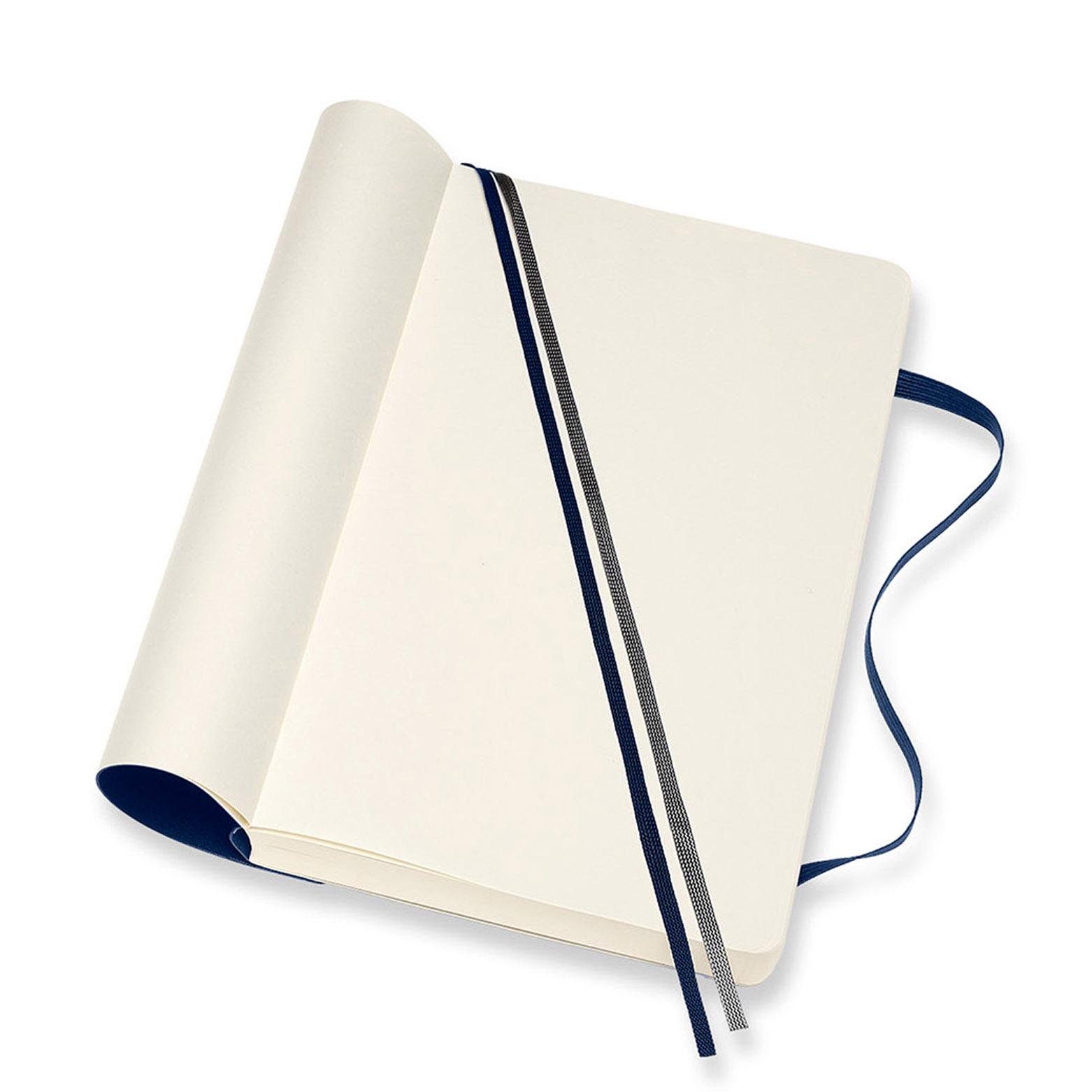Premium Classic Large Soft Cover Expanded Notebook - Spiral Bound, 200 Pages, College Ruled - Perfect for School, Office & Journaling