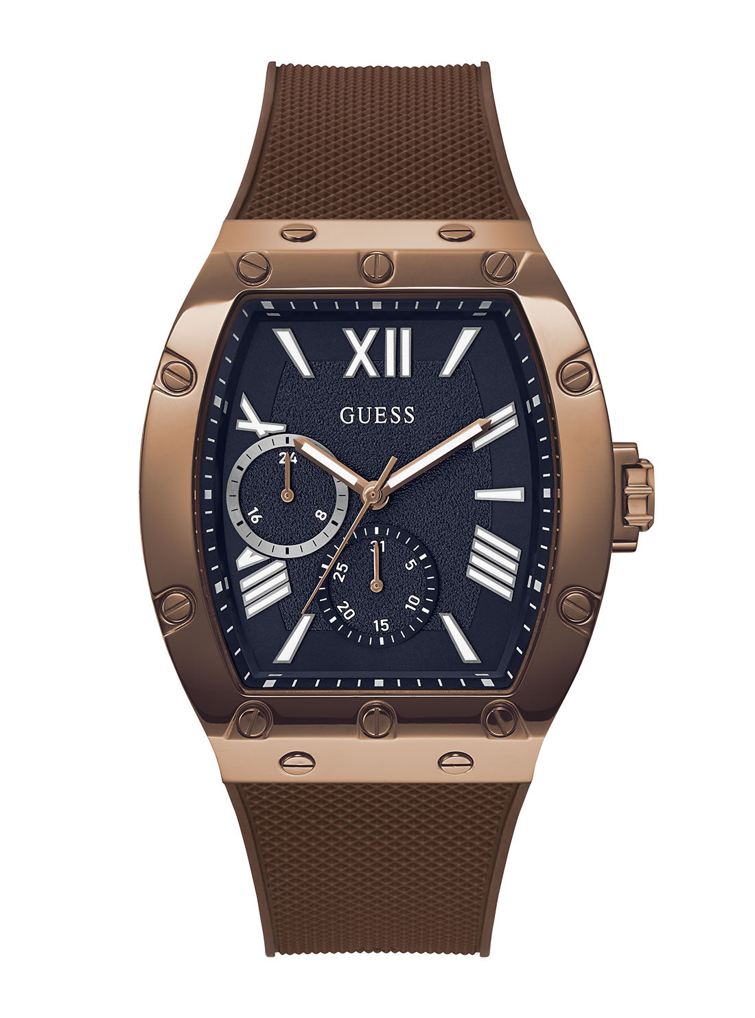 Premium Brown Falcon Silicone Watch for Men - Durable, Waterproof & Comfortable - Perfect for Outdoor Activities, Sports & Daily Wear