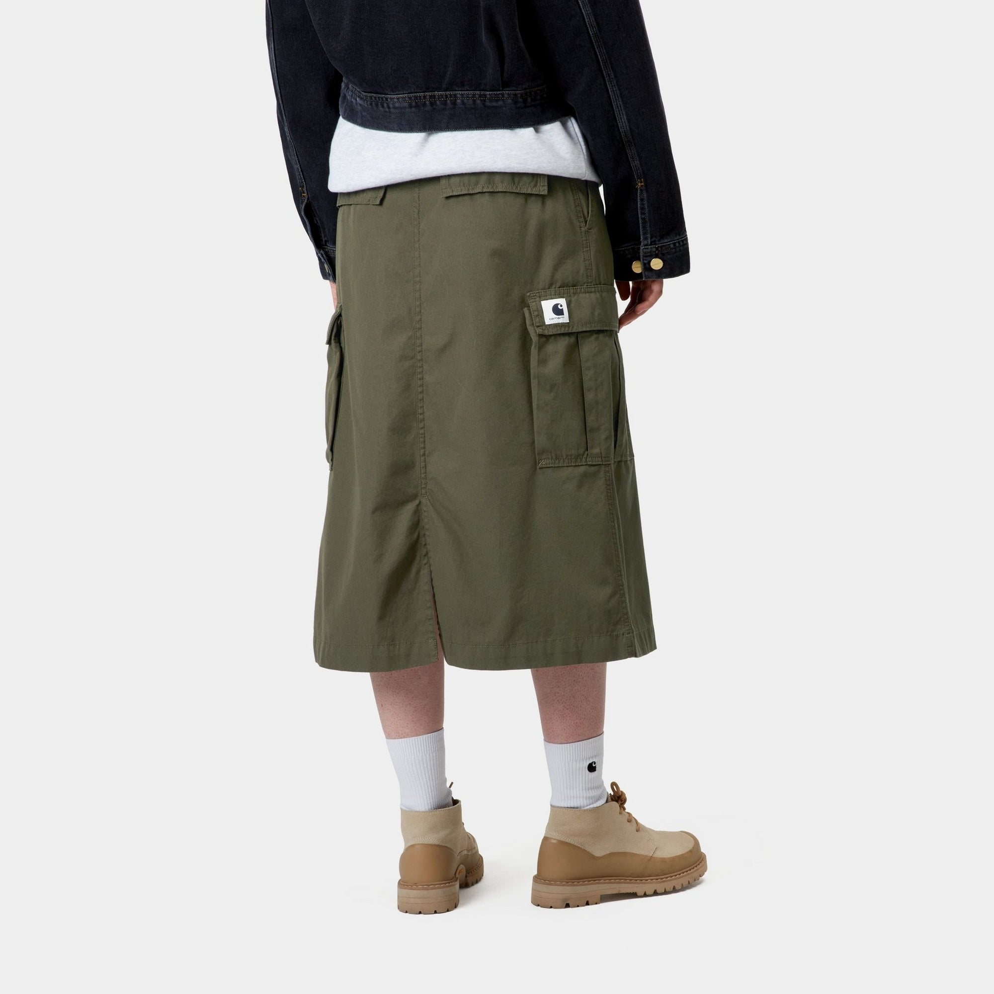 Jet Cargo Skirt with Turtle Print - Stylish Women's Utility Skirt for Casual Wear, Outdoor Adventures & Street Fashion