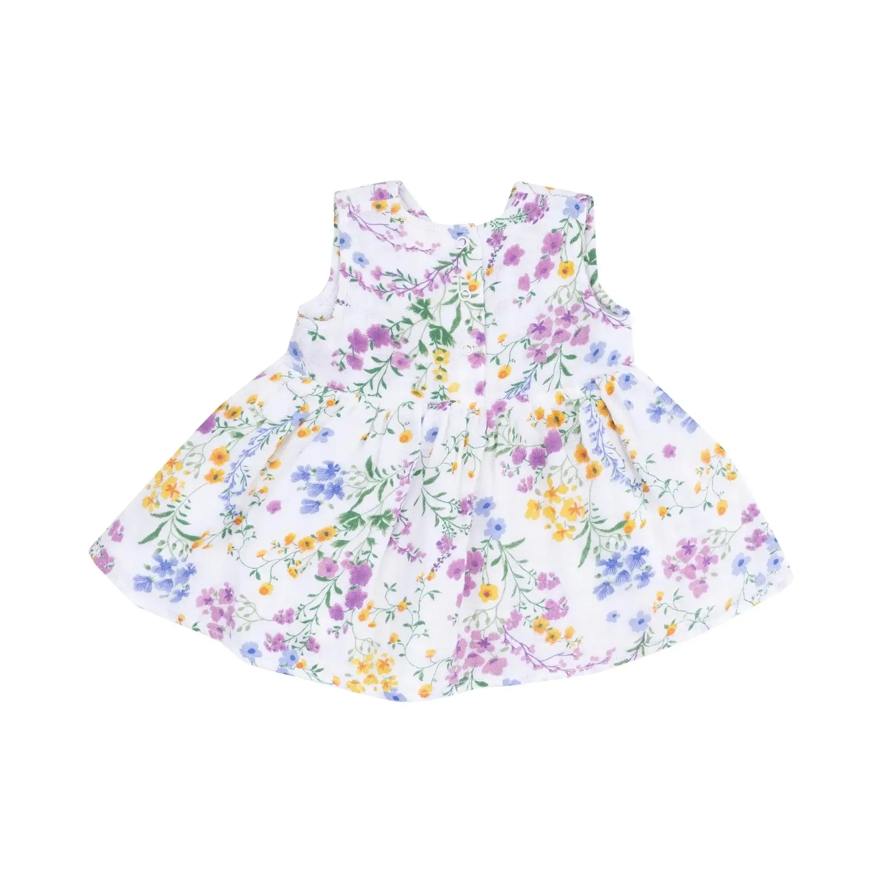 Angel Dear Organic Kimono Dress & Bloomer Set - Cottage Floral Baby Outfit for Newborn Girls | Perfect for Photoshoots, Special Occasions & Everyday Wear