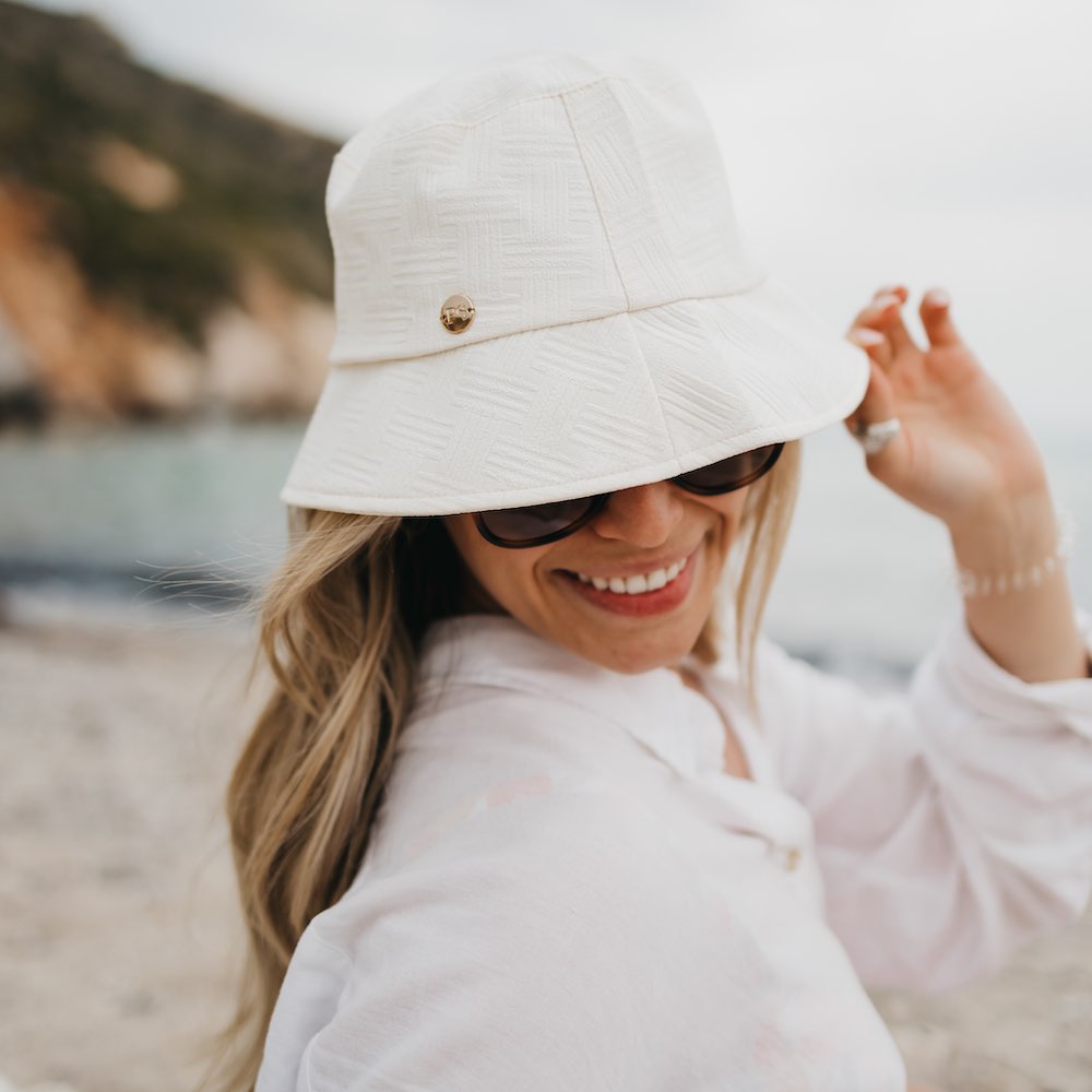Clearwater Bucket Hat for Men & Women - UPF 50+ Sun Protection, Breathable & Waterproof Outdoor Hat for Beach, Fishing, Hiking - Adjustable Chin Strap, Foldable Travel Hat