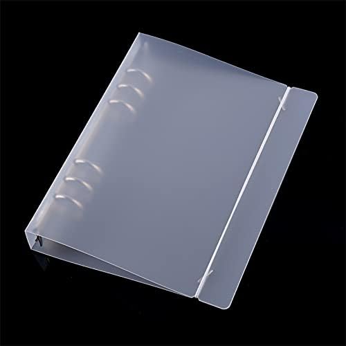 CYFUN DESIGN A5 6-Ring Binder with Snap Closure - Premium Storage Book Cover for 6-Hole Planner Pages, Refill Inserts & Die Storage - Perfect for Office, School & Home Organization
