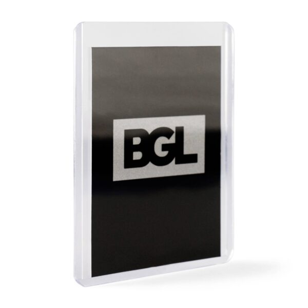 Big Georges Laraque Toploader 35 PT 3” x 4” (Pack of 25) - Premium Hockey Card Protectors for Collectors, Trading & Display - Perfect for Sports Memorabilia Storage & Organization