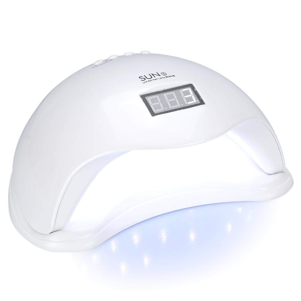 Professional 48W UV LED Nail Lamp with 10S/30S/60S/99S Timer - Fast Curing for Gel Nail Polish - Perfect for Home & Salon Manicures & Pedicures