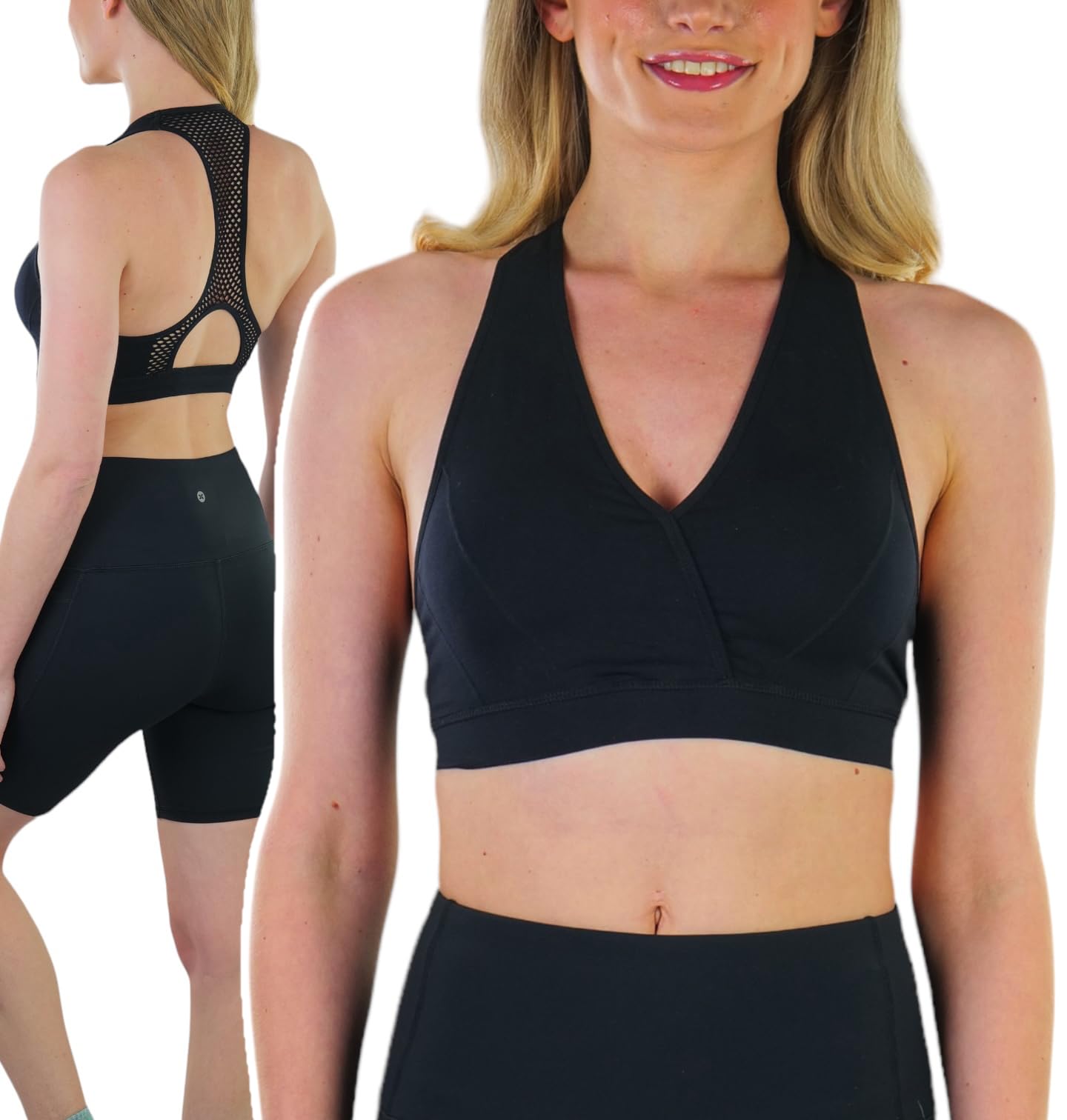 ToBeInStyle Women’s Seamless Wire-Free Sports Bras & Bralettes - Supportive Comfort for Yoga, Gym & Everyday Wear