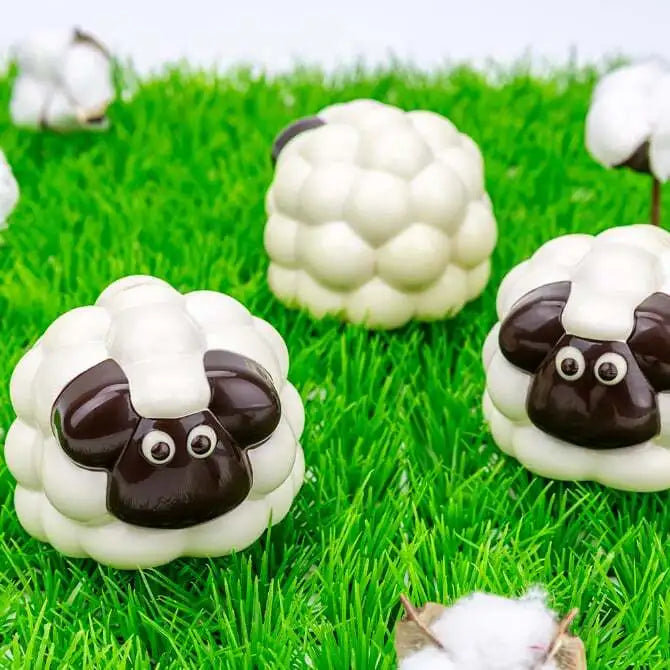 Premium 3D Poly Chocolate Mold for Baking - Fluffy Silicone Candy Molds for DIY Desserts, Cake Decorating, and Holiday Treats
