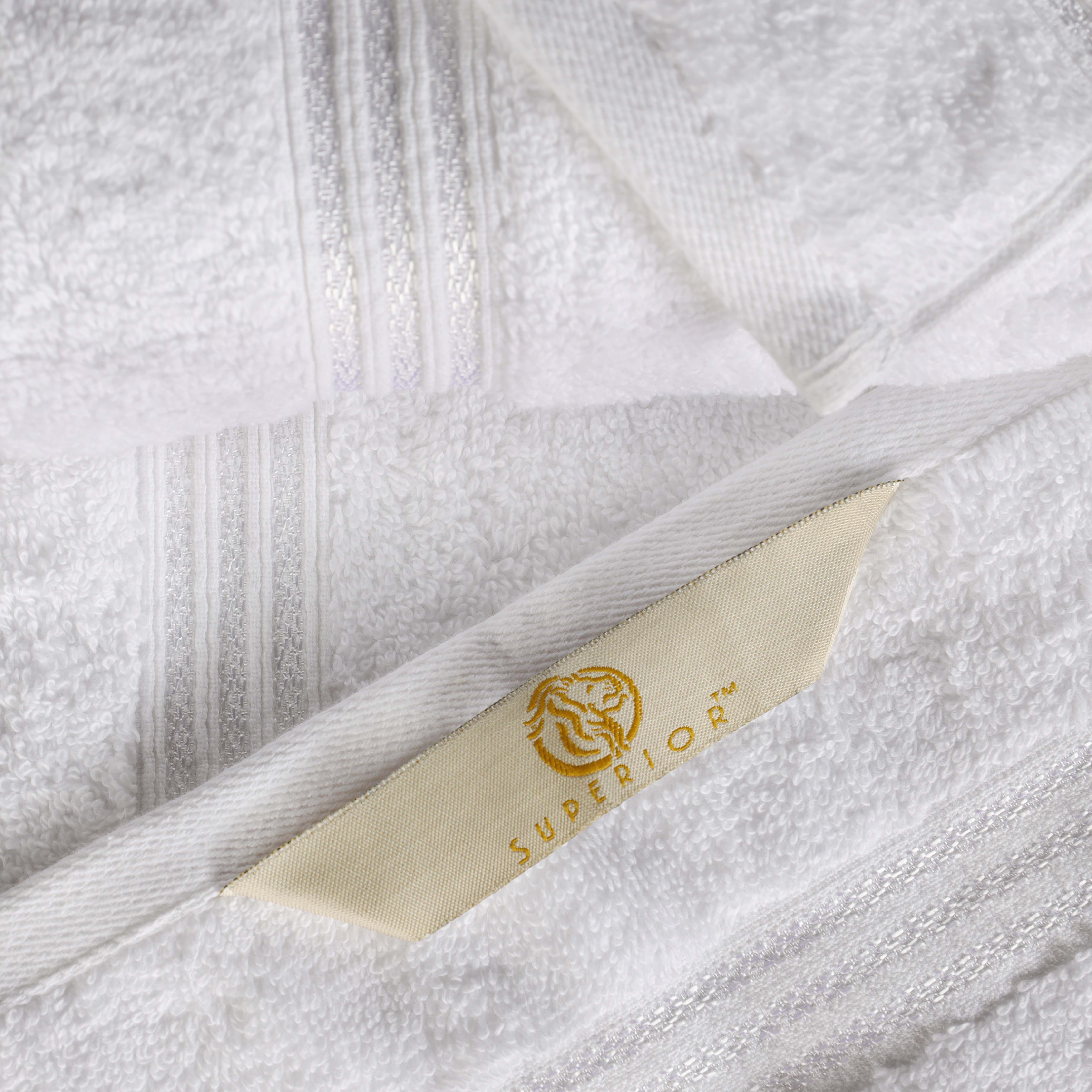 Premium Egyptian Cotton Bath Towel Set of 4 - Ultra Soft & Highly Absorbent Luxury Towels for Spa, Bathroom & Beach Use