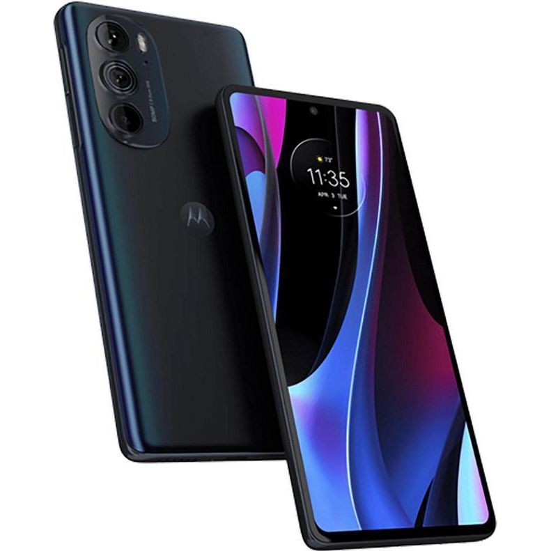 Motorola Edge 30 Pro Unlocked Smartphone - 12GB RAM 256GB Storage, Dual SIM GSM (No CDMA), Cosmos Blue - Perfect for Business Travelers & International Students