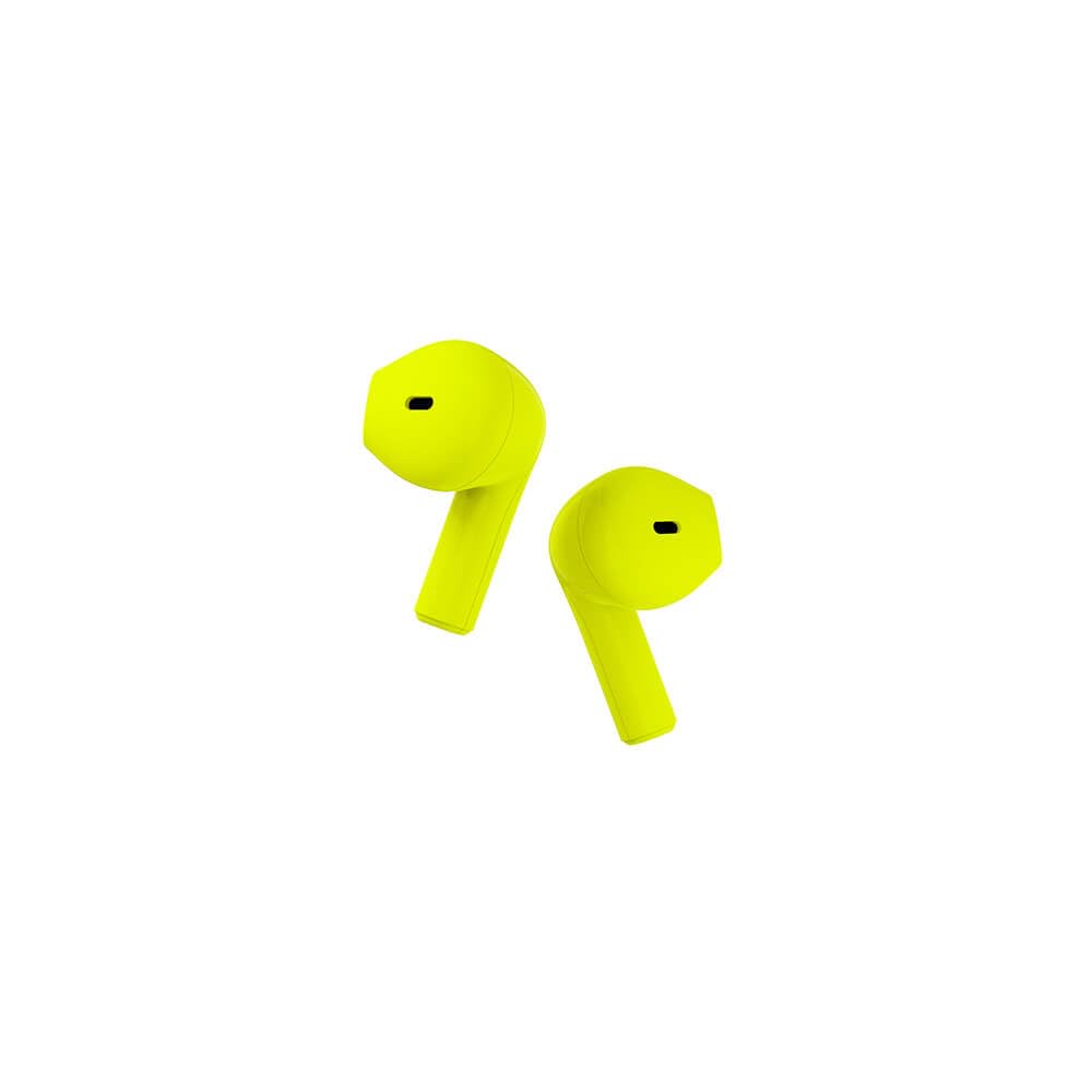 Happy Plugs Joy Wireless Earbuds - Bluetooth 5.0 Headphones with 24H Playtime, Noise Cancelling, IPX5 Waterproof for Running, Gym, Work & Travel