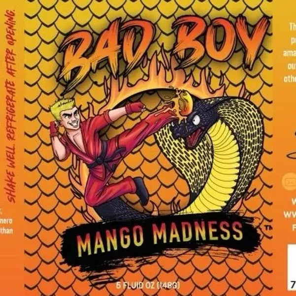 Bad Boy Mango Madness E-Liquid - Premium Vape Juice for Vaping Enthusiasts | Perfect for Cloud Chasing & All-Day Vaping