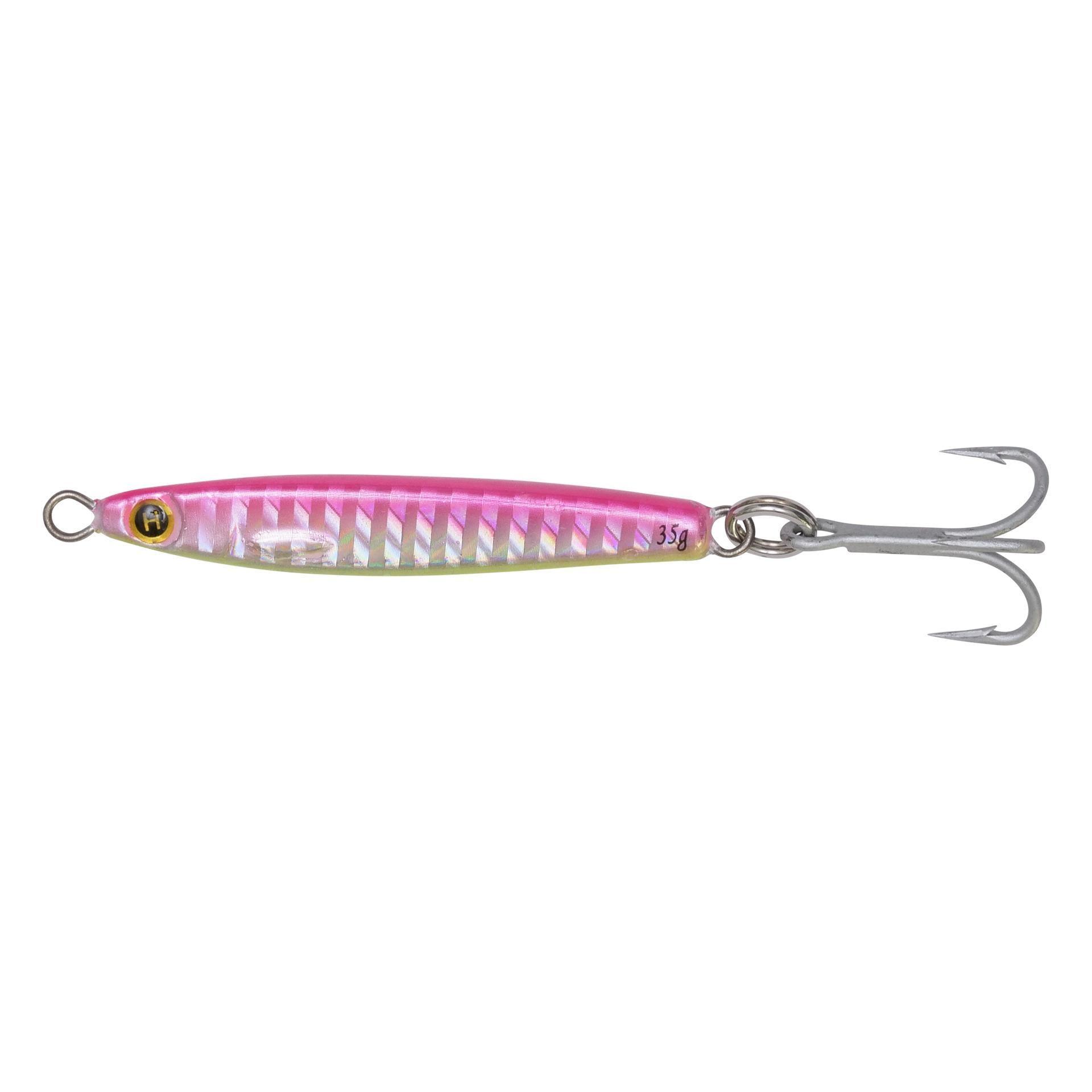 Premium Hogy Heavy Minnow Jigs with VMC Treble Hooks - Saltwater Fishing Lures for Bass, Walleye & Trout - Ideal for Trolling, Casting & Jigging in Freshwater & Ocean