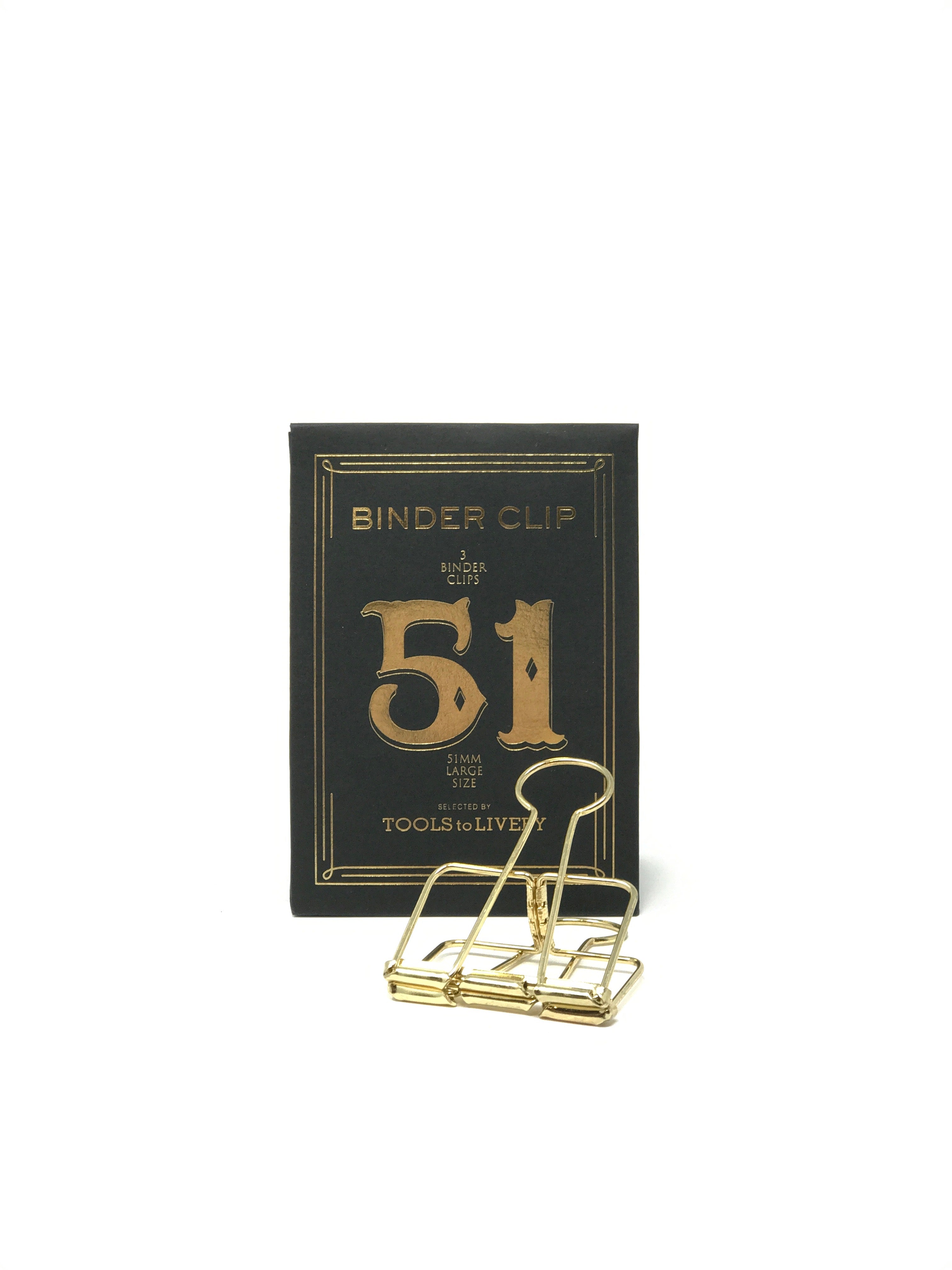 51mm Binder Clips - Heavy Duty Metal Paper Clips for Office, School & Home Organization - Perfect for Documents, Files & DIY Crafts