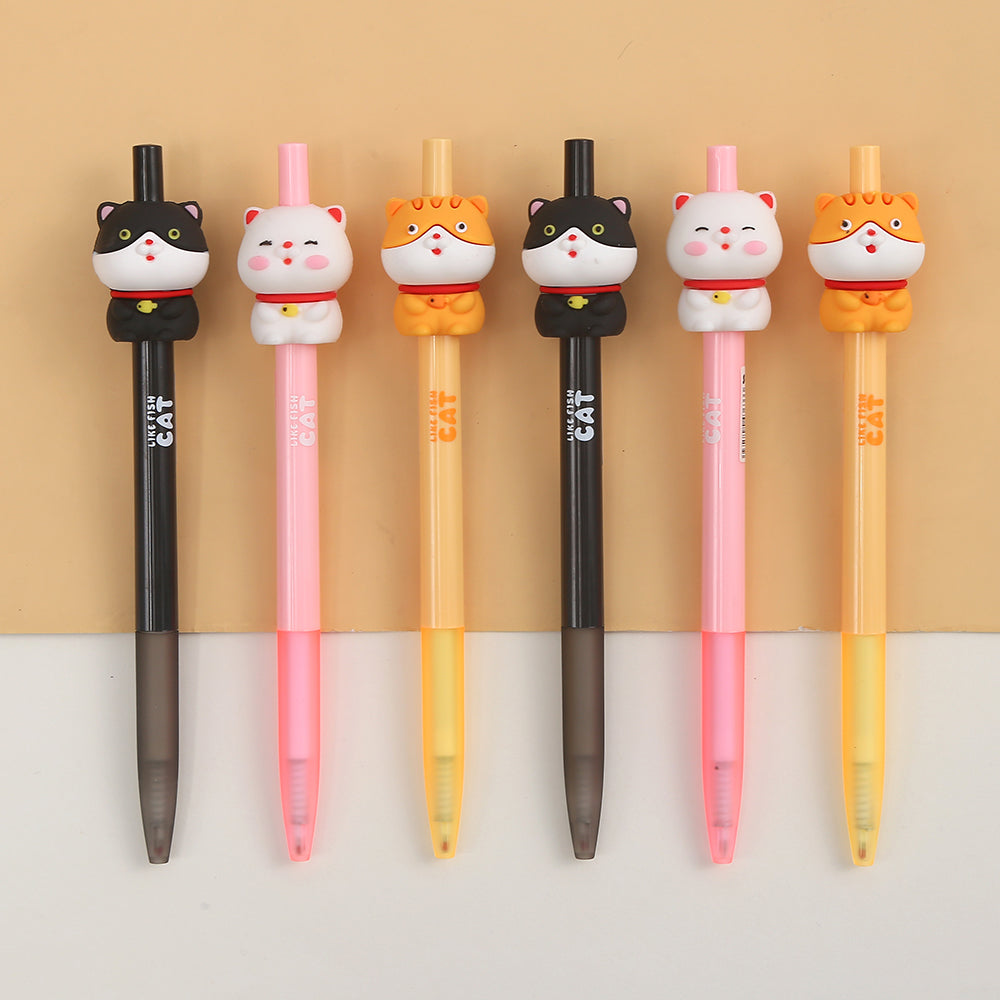 Premium Fish-Shaped Gel Pens for Cats - Fun & Safe Pet Toy for Playtime, Training & Enrichment
