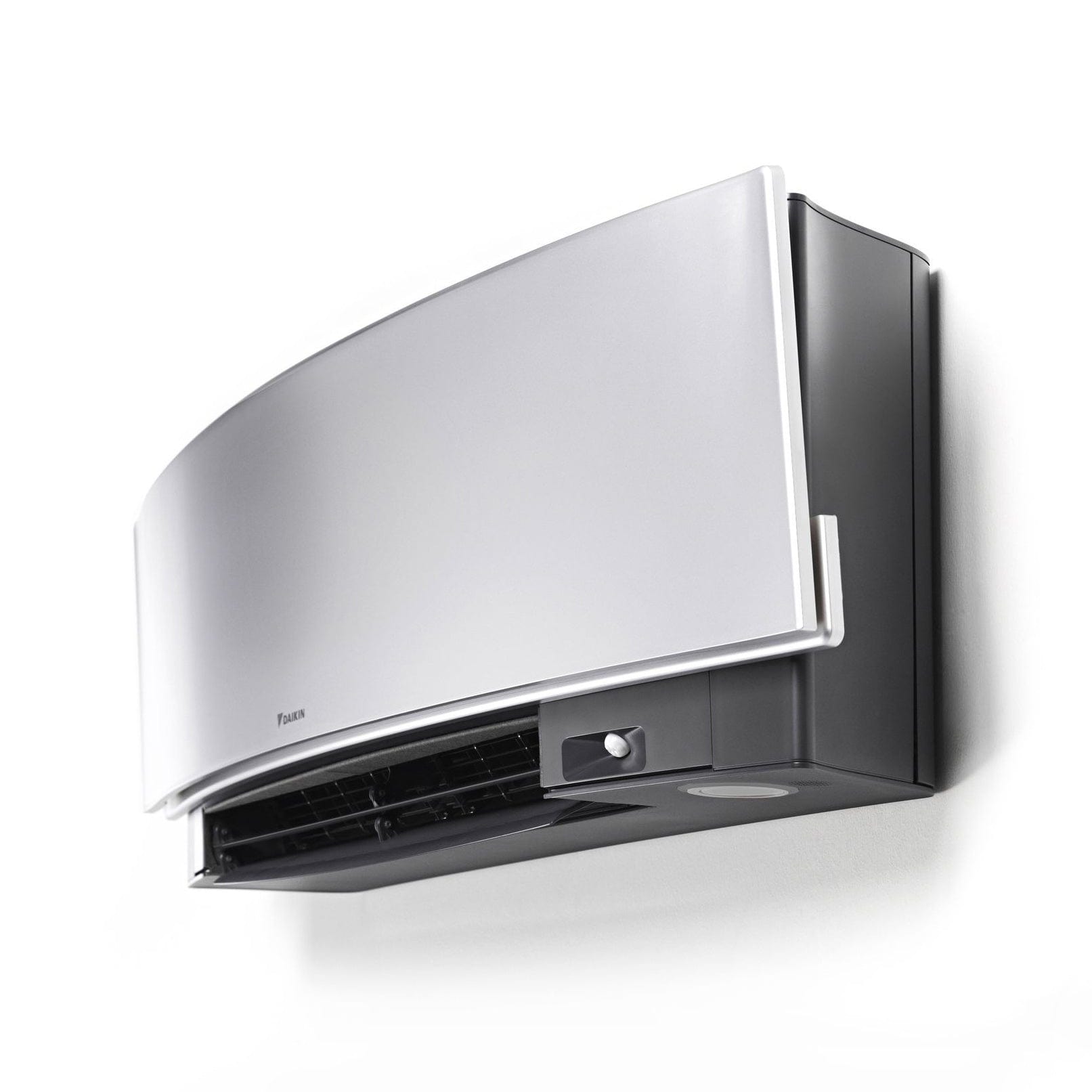 Daikin Emura Silver 9,000 BTU Mini Split Wall Mount Air Conditioner - Energy Efficient Cooling for Bedrooms & Small Spaces