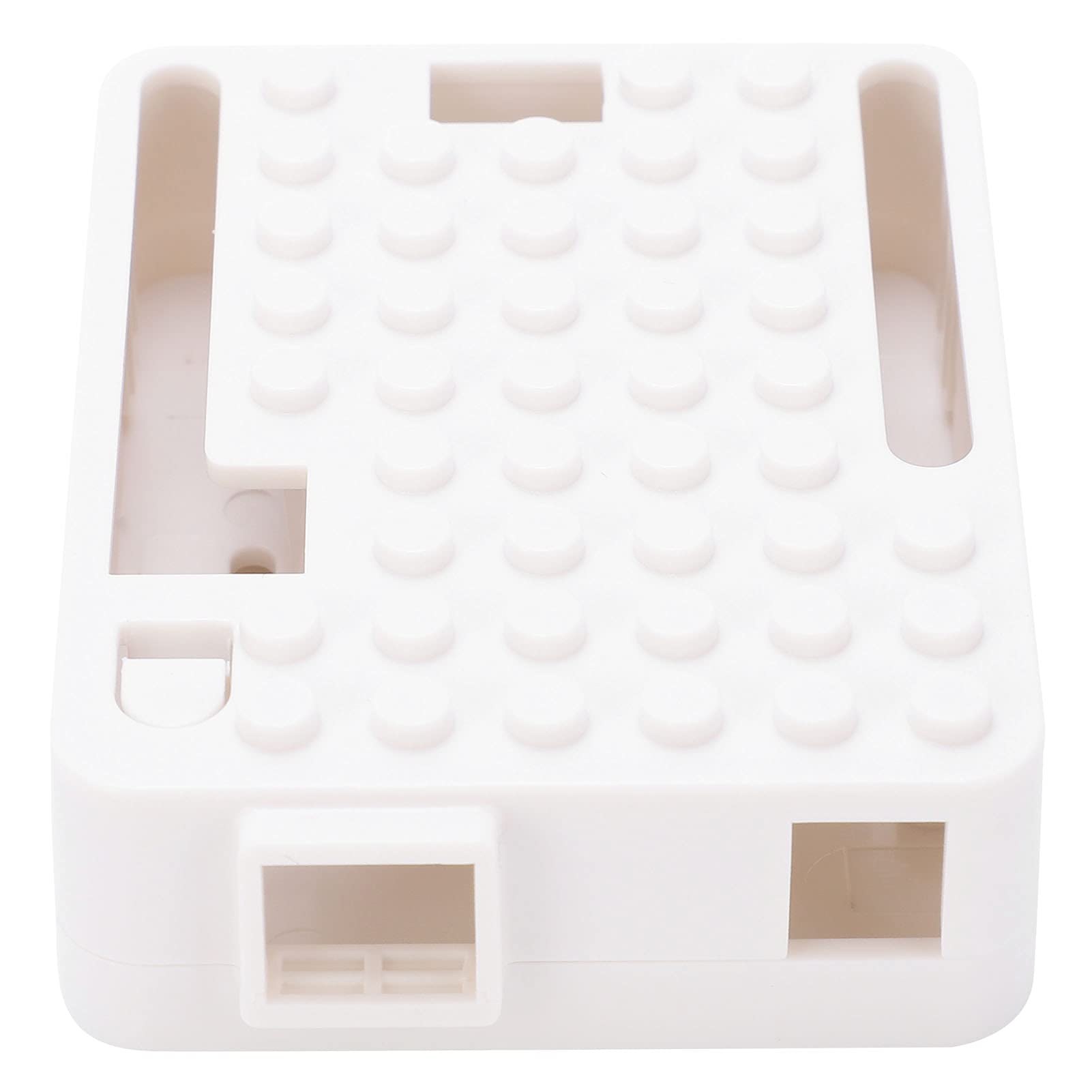 ABS Protective Case for Single Board Computer - Durable White Shell with Reset Switch for Raspberry Pi, Arduino | Ideal for DIY Projects, Electronics Prototyping & Home Automation