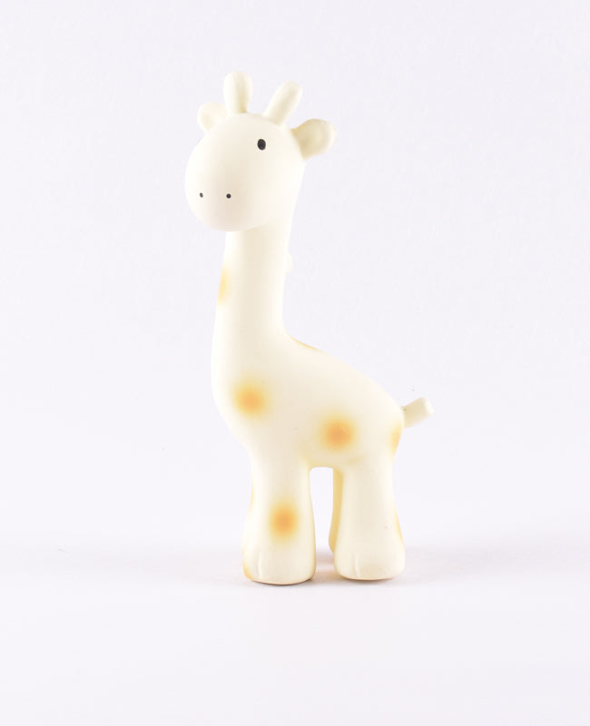 Tikiri My First Zoo Animals - Natural Rubber Baby Teething Toys for Infants & Toddlers - Safe & Non-Toxic Chew Toys for Soothing Sore Gums - Perfect for Playtime, Learning & Sensory Development