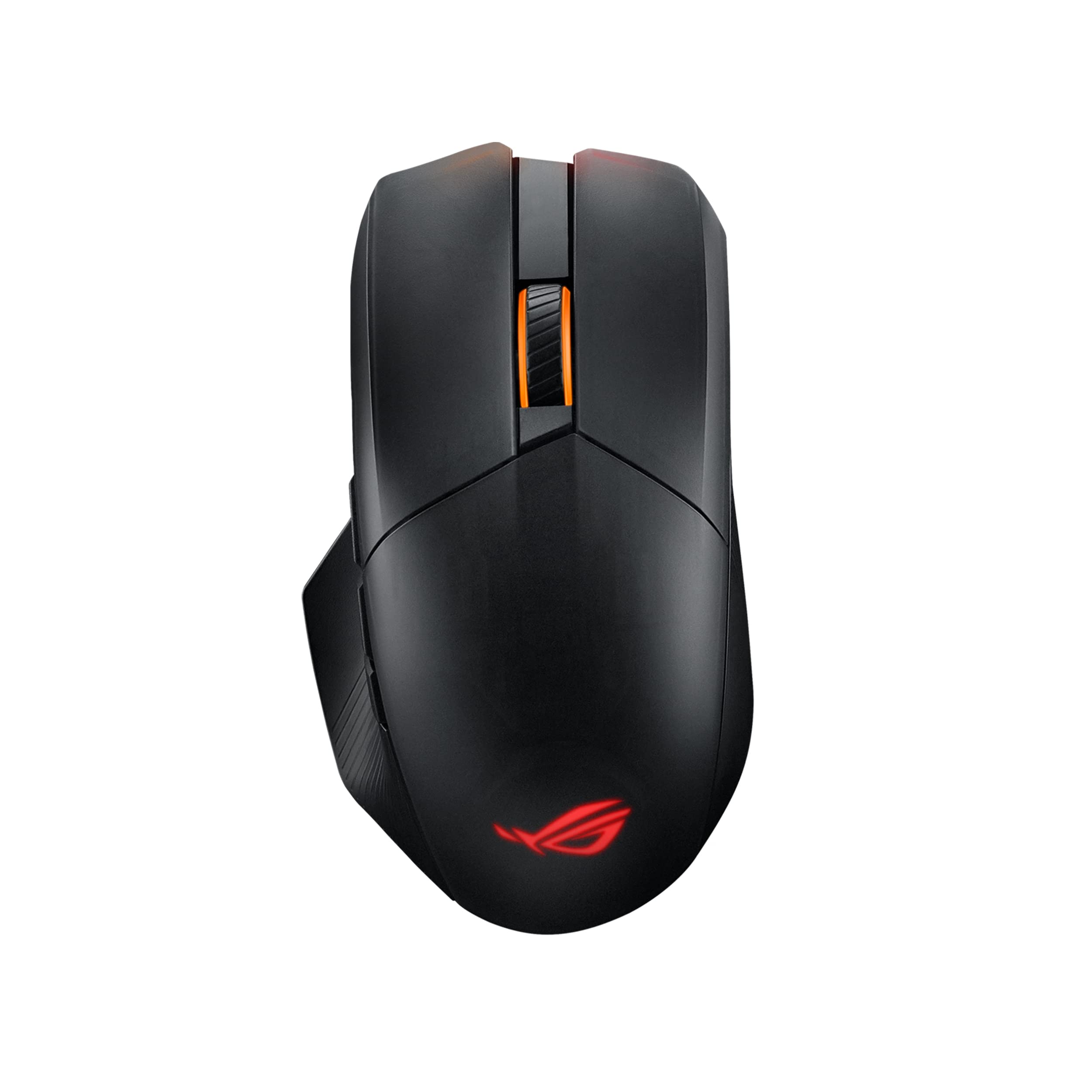 ASUS ROG Chakram X Origin Wireless Gaming Mouse - Tri-Mode Connectivity (2.4GHz/Bluetooth/Wired), 36000 DPI Optical Sensor, 11 Programmable Buttons, Detachable Joystick, Paracord Cable - Black | Perfect for FPS, MOBA & Esports Gaming
