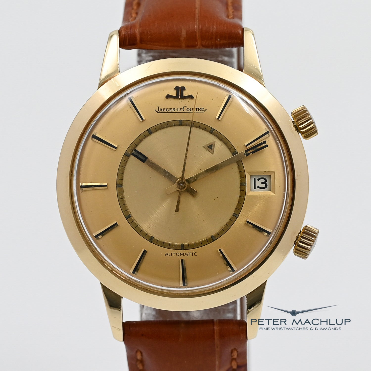 Jaeger-LeCoultre Memovox Alarm Watch - Luxury Automatic Mechanical Timepiece with Alarm Function for Men - Perfect for Business Meetings & Special Occasions