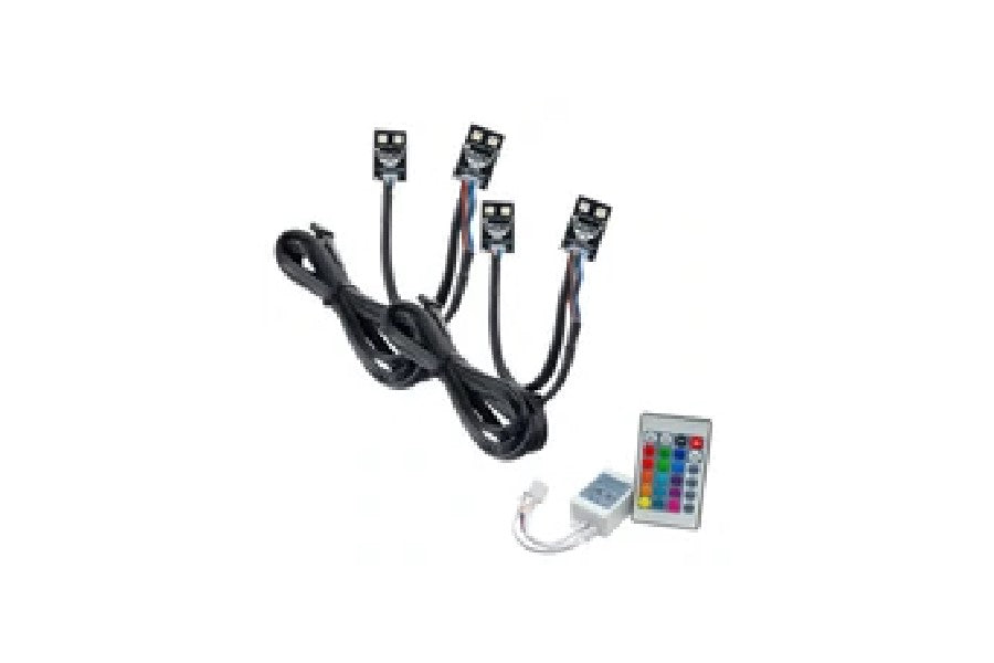 2021-2023 Ford Bronco Sport Oracle Colorshift RGBW LED Headlight DRL Upgrade Kit with Wireless Controller - Customizable Lighting for Off-Road, Night Driving & Car Shows