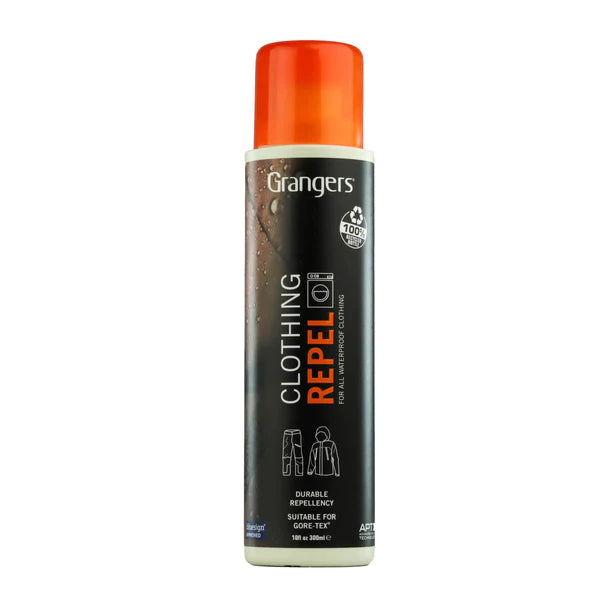 Grangers Clothing Repel Spray - Waterproof & Stain Resistant Outdoor Gear Protector - Ideal for Hiking, Camping & Outdoor Adventures