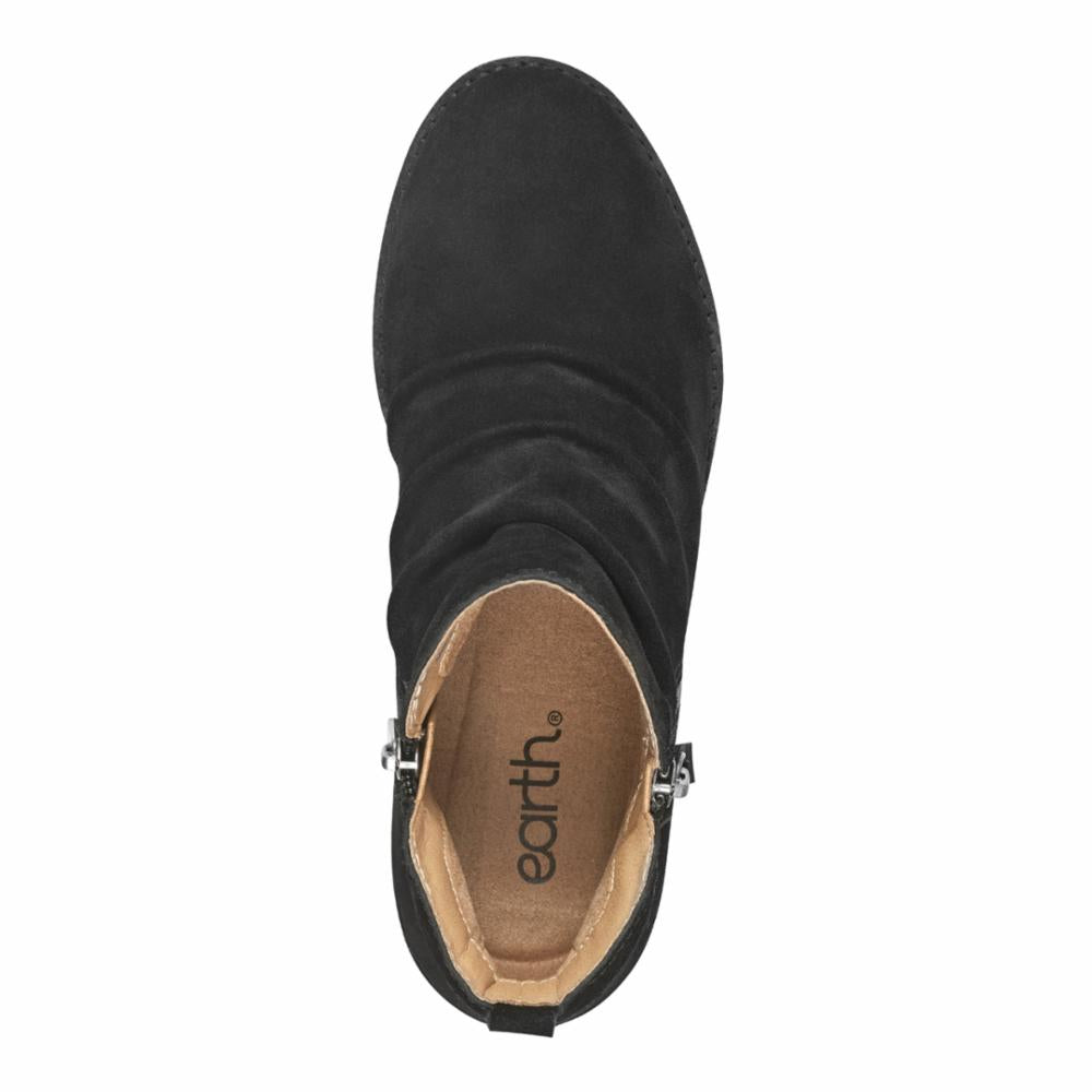 Earth Women's Nadya Black M - Stylish and Comfortable Flats for Everyday Wear | Perfect for Office, Casual Outings & Travel