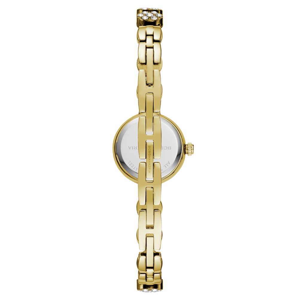 BCBGMAXAZRIA Women's Quartz Gold Stainless Steel Watch BG50681001 - Elegant Fashion Accessory for Work, Party & Everyday Wear
