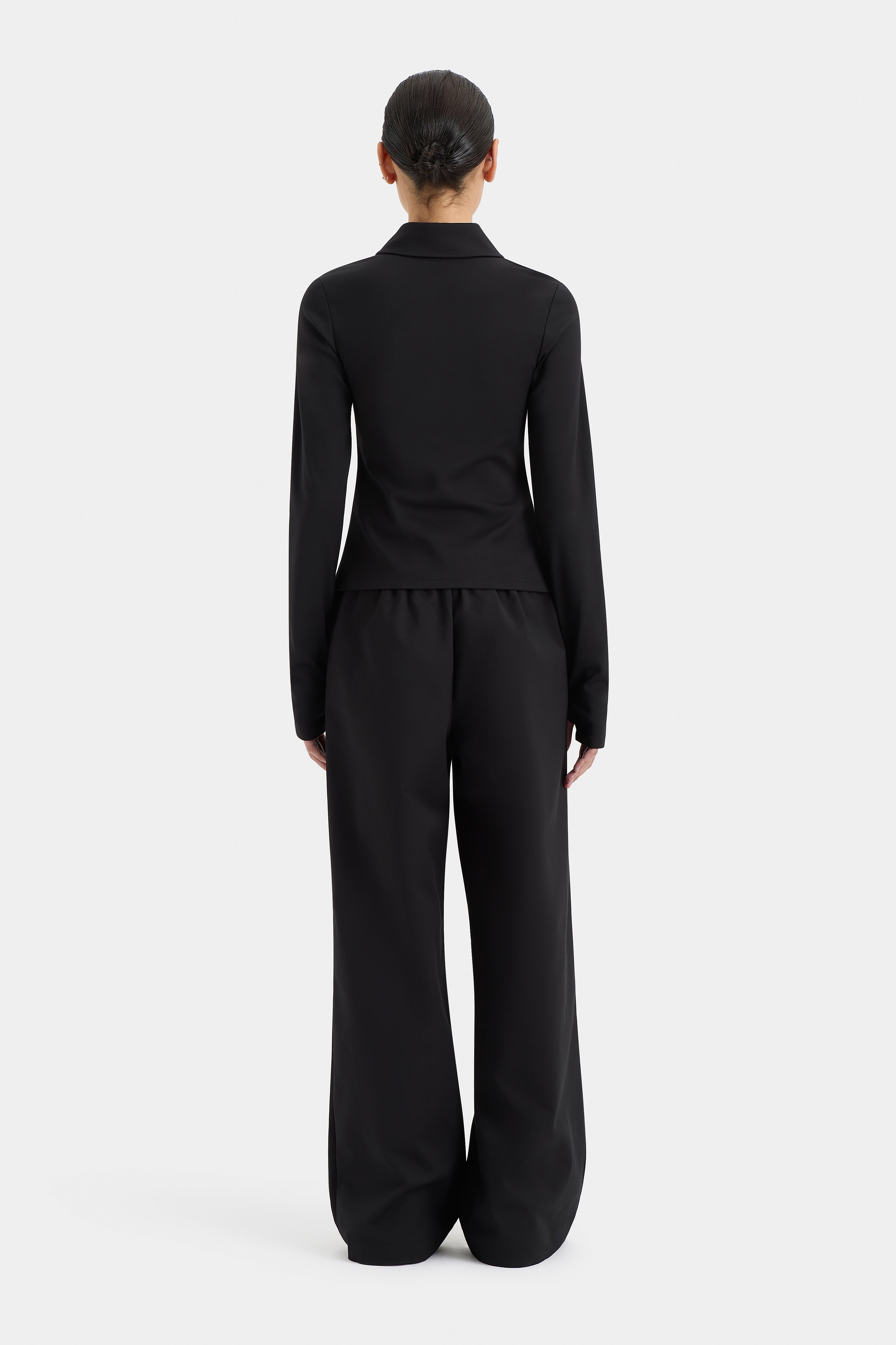 Oscar Black Zip Top - Stylish & Comfortable Women's Casual Jacket for Everyday Wear | Perfect for Work, Travel & Outdoor Activities