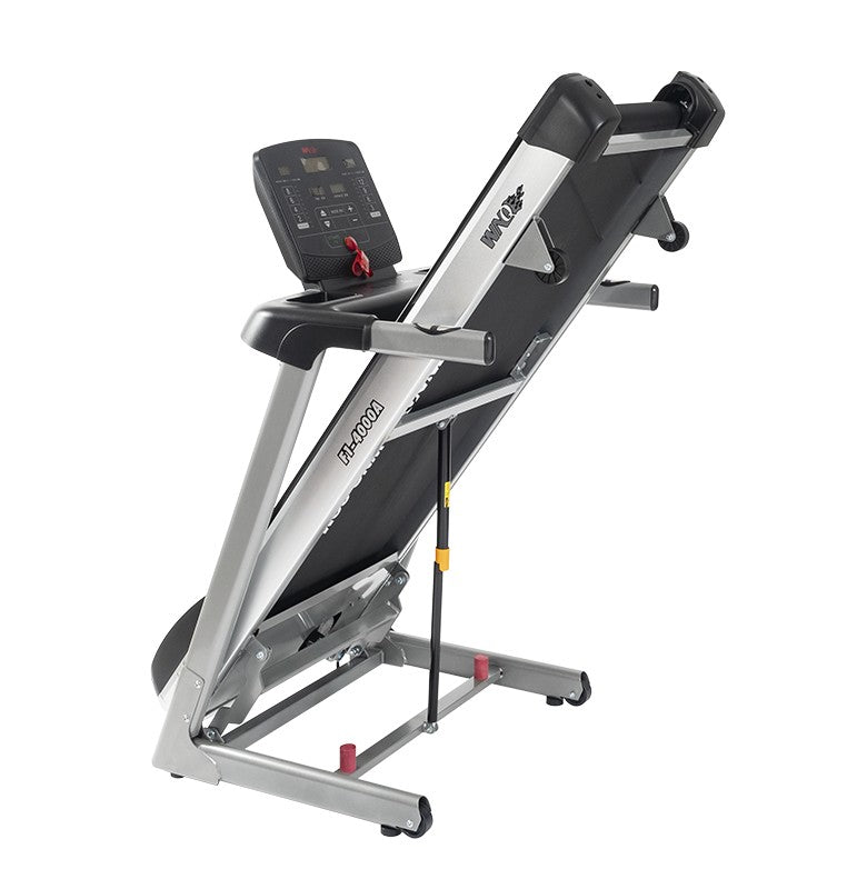 WNQ Professional Treadmill for Home Gym - Foldable Electric Running Machine with LCD Display & Bluetooth Connectivity - Perfect for Cardio Workouts, Weight Loss & Home Fitness Training