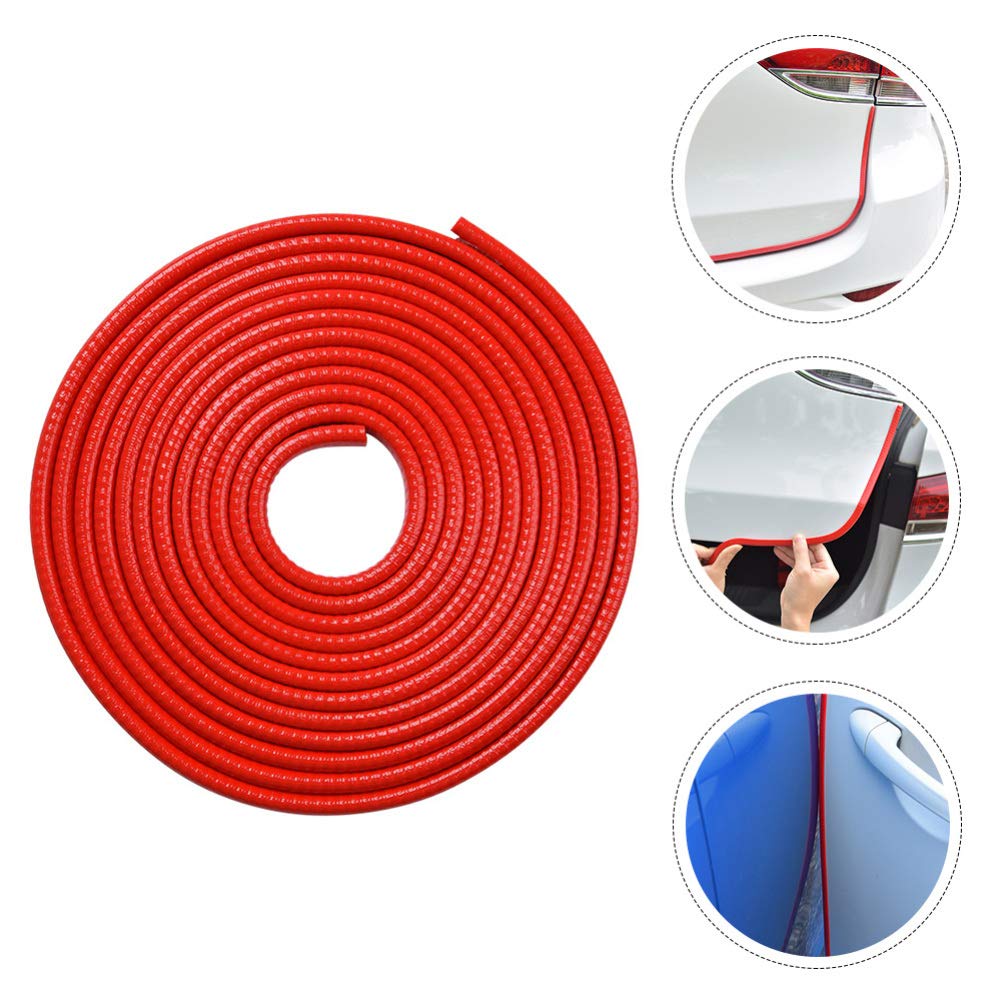 Garneck U-Shape Rubber Car Door Edge Guards - 10M Auto Vehicle Door Edge Trim Seal Strips Protector for Scratch Prevention & Paint Protection | Perfect for SUVs, Sedans, and Trucks